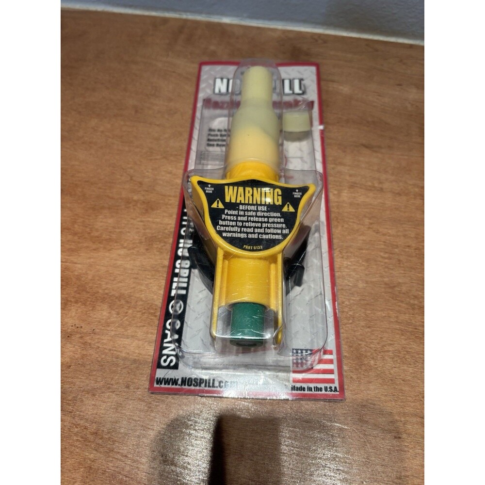 No Spill-6132N Nozzle Assembly Child Resistant Auto Stop USA